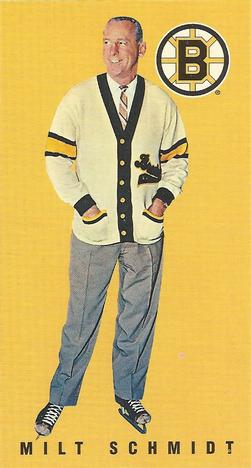 #22 Milt Schmidt - Boston Bruins - 1994-95 Parkhurst Tall Boys 1964-65 Hockey