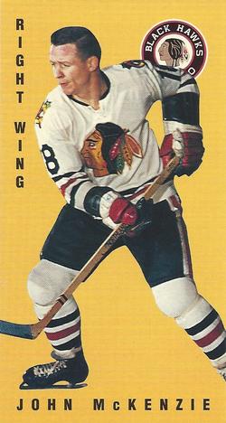 #36 John McKenzie - Chicago Blackhawks - 1994-95 Parkhurst Tall Boys 1964-65 Hockey