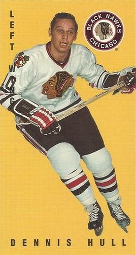 #39 Dennis Hull - Chicago Blackhawks - 1994-95 Parkhurst Tall Boys 1964-65 Hockey