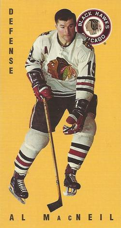 #40 Al MacNeil - Chicago Blackhawks - 1994-95 Parkhurst Tall Boys 1964-65 Hockey