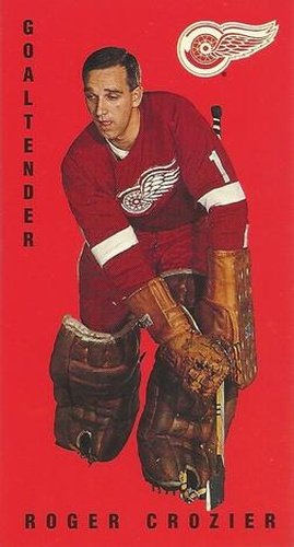 #53 Roger Crozier - Detroit Red Wings - 1994-95 Parkhurst Tall Boys 1964-65 Hockey