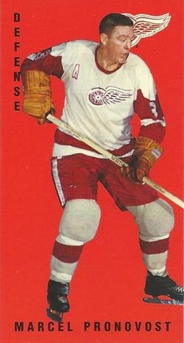 #55 Marcel Pronovost - Detroit Red Wings - 1994-95 Parkhurst Tall Boys 1964-65 Hockey
