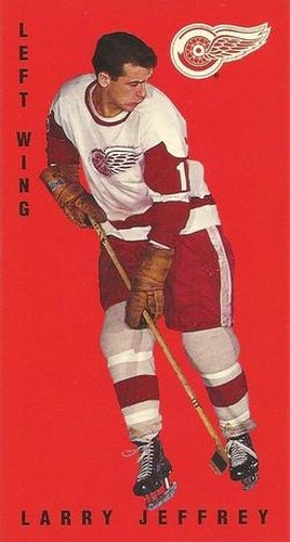 #59 Larry Jeffrey - Detroit Red Wings - 1994-95 Parkhurst Tall Boys 1964-65 Hockey
