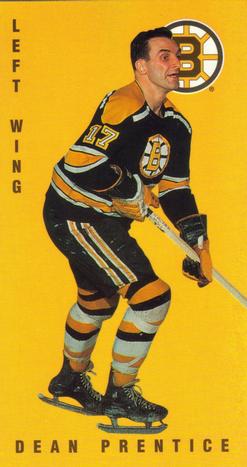 #5 Dean Prentice - Boston Bruins - 1994-95 Parkhurst Tall Boys 1964-65 Hockey