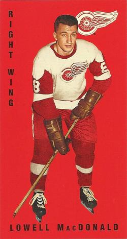 #60 Lowell MacDonald - Detroit Red Wings - 1994-95 Parkhurst Tall Boys 1964-65 Hockey