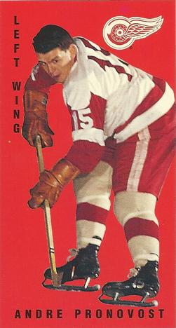 #62 Andre Pronovost - Detroit Red Wings - 1994-95 Parkhurst Tall Boys 1964-65 Hockey
