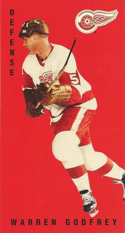 #63 Warren Godfrey - Detroit Red Wings - 1994-95 Parkhurst Tall Boys 1964-65 Hockey