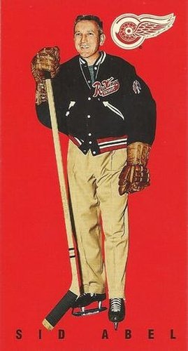 #65 Sid Abel - Detroit Red Wings - 1994-95 Parkhurst Tall Boys 1964-65 Hockey