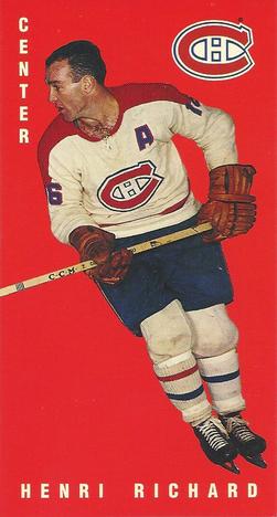 #67 Henri Richard - Montreal Canadiens - 1994-95 Parkhurst Tall Boys 1964-65 Hockey