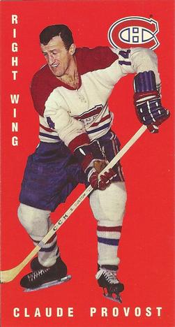 #70 Claude Provost - Montreal Canadiens - 1994-95 Parkhurst Tall Boys 1964-65 Hockey