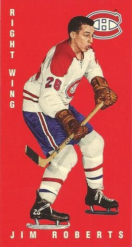#79 Jim Roberts - Montreal Canadiens - 1994-95 Parkhurst Tall Boys 1964-65 Hockey