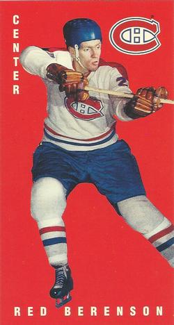#80 Red Berenson - Montreal Canadiens - 1994-95 Parkhurst Tall Boys 1964-65 Hockey
