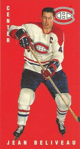 #85 Jean Beliveau - Montreal Canadiens - 1994-95 Parkhurst Tall Boys 1964-65 Hockey