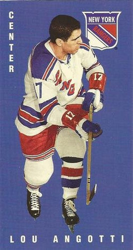 #96 Lou Angotti - New York Rangers - 1994-95 Parkhurst Tall Boys 1964-65 Hockey