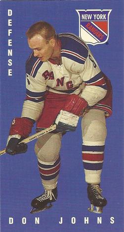 #98 Don Johns - New York Rangers - 1994-95 Parkhurst Tall Boys 1964-65 Hockey