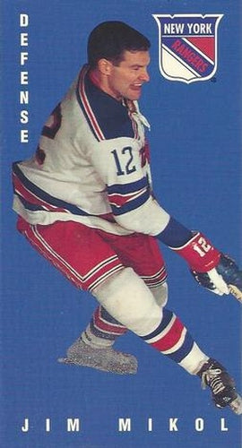 #99 Jim Mikol - New York Rangers - 1994-95 Parkhurst Tall Boys 1964-65 Hockey
