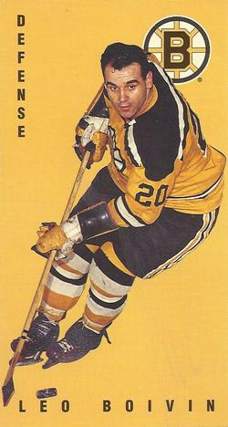 #9 Leo Boivin - Boston Bruins - 1994-95 Parkhurst Tall Boys 1964-65 Hockey
