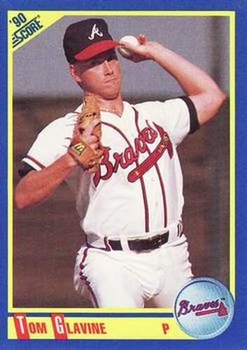 #481 Tom Glavine - Atlanta Braves - 1990 Score Baseball