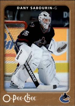 #481 Dany Sabourin - Vancouver Canucks - 2006-07 O-Pee-Chee Hockey