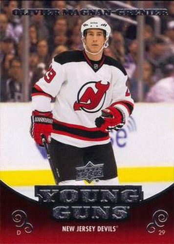 #481 Olivier Magnan - New Jersey Devils - 2010-11 Upper Deck Hockey