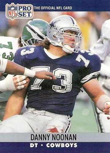 #481 Danny Noonan - Dallas Cowboys - 1990 Pro Set Football