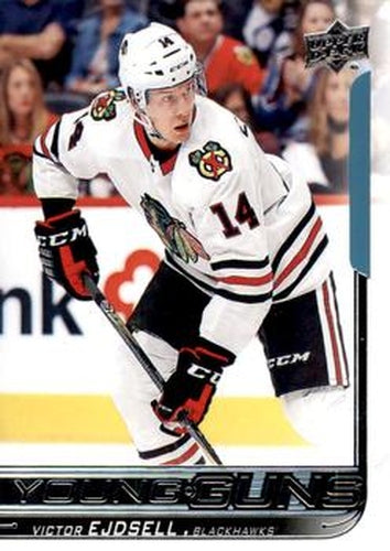 #481 Victor Ejdsell - Chicago Blackhawks - 2018-19 Upper Deck Hockey