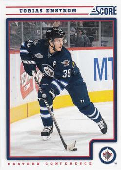 #481 Tobias Enstrom - Winnipeg Jets - 2012-13 Score Hockey