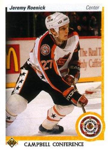 #481 Jeremy Roenick - Chicago Blackhawks - 1990-91 Upper Deck Hockey