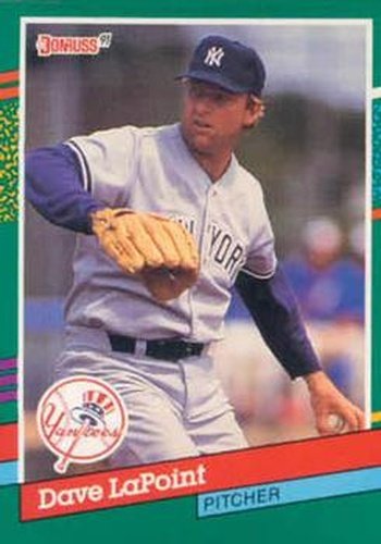 #481 Dave LaPoint - New York Yankees - 1991 Donruss Baseball
