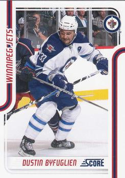 #481 Dustin Byfuglien - Winnipeg Jets - 2011-12 Score Hockey