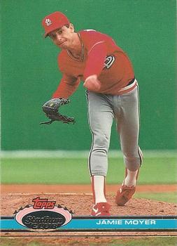 #481 Jamie Moyer - St. Louis Cardinals - 1991 Stadium Club Baseball