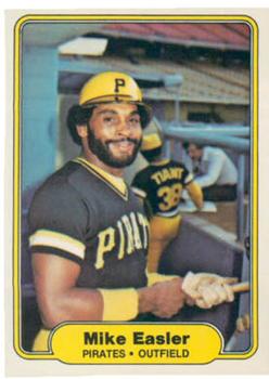 #481 Mike Easler - Pittsburgh Pirates - 1982 Fleer Baseball
