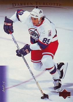 #481 Darren Turcotte - Winnipeg Jets - 1995-96 Upper Deck Hockey