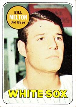 #481 Bill Melton - Chicago White Sox - 1969 Topps Baseball