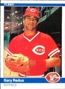 #481 Gary Redus - Cincinnati Reds - 1984 Fleer Baseball