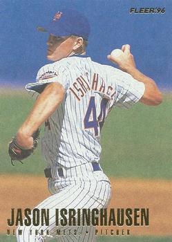 #481 Jason Isringhausen - New York Mets - 1996 Fleer Baseball