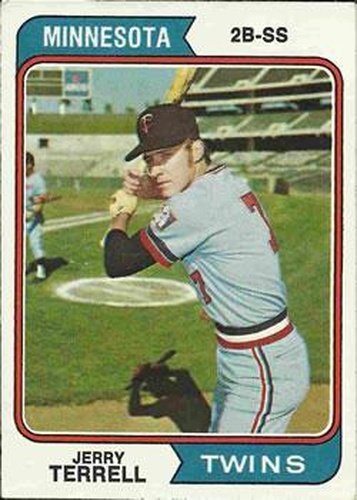 #481 Jerry Terrell - Minnesota Twins - 1974 Topps Baseball