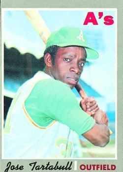 #481 Jose Tartabull - Oakland Athletics - 1970 Topps Baseball