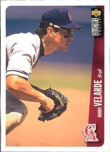 #481 Randy Velarde - California Angels - 1996 Collector's Choice Baseball