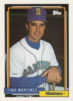 #481 Tino Martinez - Seattle Mariners - 1992 Topps Baseball