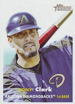 #481 Tony Clark - Arizona Diamondbacks - 2006 Topps Heritage Baseball