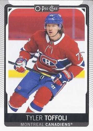 #481 Tyler Toffoli - Montreal Canadiens - 2021-22 O-Pee-Chee Hockey