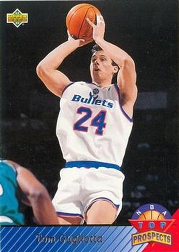 #481 Tom Gugliotta - Washington Bullets - 1992-93 Upper Deck Basketball