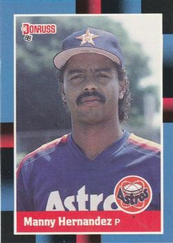 #481 Manny Hernandez - Houston Astros - 1988 Donruss Baseball