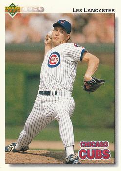 #481 Les Lancaster - Chicago Cubs - 1992 Upper Deck Baseball
