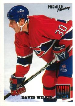 #481 David Wilkie - Montreal Canadiens - 1994-95 O-Pee-Chee Premier Hockey