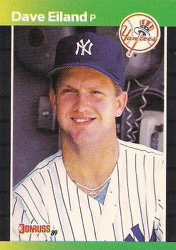 #481 Dave Eiland - New York Yankees - 1989 Donruss Baseball