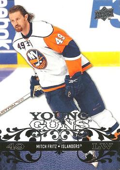 #481 Mitch Fritz - New York Islanders - 2008-09 Upper Deck Hockey