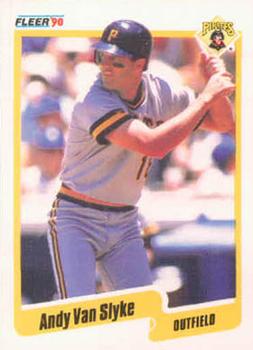 #481 Andy Van Slyke - Pittsburgh Pirates - 1990 Fleer USA Baseball