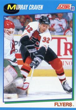 #482 Murray Craven - Philadelphia Flyers - 1991-92 Score Canadian Hockey